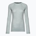 Smartwool Merino 250 Baselayer Crew Damen Boxed Winter Sky Heather Thermo-T-Shirt 3