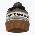 Smartwool Knit Winter Pattern POM deep navy heather beanie 2