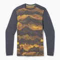Thermoaktives Herren-Sweatshirt Smartwool Merino 250 Baselayer Crew Boxed charcoal mtn scape 6