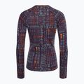 Damen Smartwool Merino 250 Baselayer Crew Boxed Thermo-Longsleeve lila iris digi plaid 4