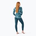 Damen Smartwool Merino 250 Baselayer Crew Boxed Thermo-T-Shirt twilight blue mtn scape 2