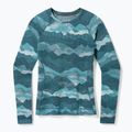 Damen-Thermoaktivshirt Smartwool Merino 250 Baselayer Crew Boxed twilight blue mtn scape 6
