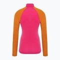 Damen Smartwool Classic Thermal Merino Baselayer 1/4 Zip Boxed Power Pink Longsleeve 4