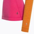 Damen Smartwool Classic Thermal Merino Baselayer 1/4 Zip Boxed Power Pink Longsleeve 6