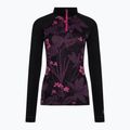 Damen-Thermoaktivshirt Smartwool Classic Thermal Merino Baselayer 1/4 Zip Boxed purple iris 3