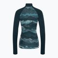 Damen-Thermoaktivshirt Smartwool Classic Thermal Merino Baselayer 1/4 Zip Boxed twilight 4