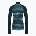 Women's Smartwool Classic Thermal Merino Baselayer 1/4 Boxed Thermo-Longsleeve twilight blue 4