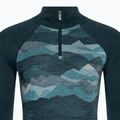 Damen-Thermoaktivshirt Smartwool Classic Thermal Merino Baselayer 1/4 Zip Boxed twilight 5