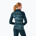 Women's Smartwool Classic Thermal Merino Baselayer 1/4 Boxed Thermo-Longsleeve twilight blue 2