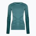 Damen-Thermoaktivshirt Smartwool Intraknit Thermal Merino Baselayer Pattern Crew cascade 3