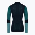 Damen-Thermoaktiv-Longsleeve Smartwool Intraknit Thermal Merino Baselayer Colorblock 1/4 Zip navy 4