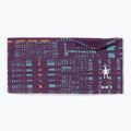 Smartwool Thermal Merino Reversible Stirnband lila iris digi kariert