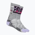 Damen Trekkingsocken Smartwool Hike Full Cushion Alpine Perch Crew hellgrau