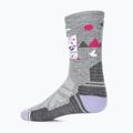 Damen Trekkingsocken Smartwool Hike Full Cushion Alpine Perch Crew hellgrau 2