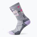 Damen Trekkingsocken Smartwool Hike Full Cushion Alpine Perch Crew hellgrau 6