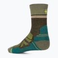 Smartwool Hike Light Cushion Winding Trail Crew Militär-Olive Trekkingsocken 2