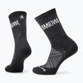 Smartwool Athletic SMRTWL Logo Crew Trekkingsocken schwarz