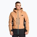 Herren Skijacke The North Face Mount Bre Mandelbutter/schwarz