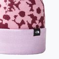 Kinder Wintermütze The North Face Ski Tuke Boysenberry Farbverlauf Blumendruck 2