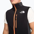 Damenweste The North Face Dawn Turn Hybrid Ventrix asphaltgrau/schwarz/schockierend orange 3