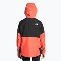 Damen-Softshell-Jacke The North Face Jazzi Gtx strahlend orange/schwarz 2