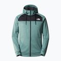 Herren-Trekking-Sweatshirt The North Face Reaxion Fleece F/Z Hoodie dark sage heather/asphalt grey 4