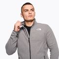 Herren The North Face 100 Glacier Full Zip Fleece-Sweatshirt Medium grau Heidekraut 3