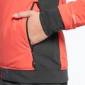 Damen Daunenjacke The North Face Dawn Turn Hybrid Ventrix Hoodie strahlend orange/schwarz/asphaltgrau 3