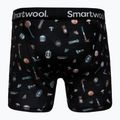 Thermoaktive Boxershorts Herren Smartwool Merino Print Boxer Brief black gone camping 4