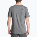 Männer The North Face einfache Kuppel Tee mittel grau Heidekraut T-Shirt 2