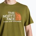 Herren The North Face Rust 2 Wald-Olive T-shirt 3