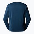 Herren Training Langarm The North Face Reaxion Amp Crew schattig blau dunkel heather 2