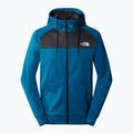 Herren The North Face Reaxion Fleece-Sweatshirt adriatisch blau/dunkel Hitze