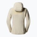 Damen-Trekking-Sweatshirt The North Face Homesafe Full Zip weiß dune/gravel Streifen 2