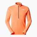 Herren Laufsweatshirt The North Face Sunriser 1/4 Zip lebendige Flamme 5