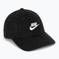 Basecap Nike Club Unstructured Futura Wash black/white
