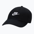 Basecap Nike Club Unstructured Futura Wash black/white