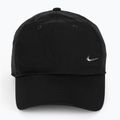 Nike Dri-Fit Club Unstructured Metall Swoosh Kappe schwarz/metallisch silber 2