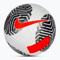 Nike Academy Fußball weiß/schwarz/hellkarminrot Größe 4