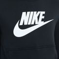 Kinder Nike Club Fleece Hoodie schwarz/weiss 3