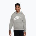 Kinder-Hoodie Nike Club Fleece Hoodie dark grey heather/white