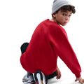 Nike Sportswear Club Fleece Kinder Sweatshirt universitätsrot/weiß 9