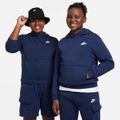 Nike Sportswear Club Fleece Mitternachtsblau/Weiß Kinder Sweatshirt 4