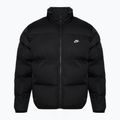 Herren Nike Sportswer Club Puffer isolierte Jacke schwarz/weiss