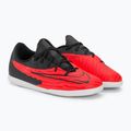 Kinder-Fußballschuhe Nike JR Phantom GX Club IC GS karminrot/schwarz/weiß 4
