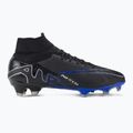 Nike Zoom Mercurial Superfly 9 Pro FG Fußballschuhe schwarz/chrom/hyper royal 2