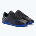 Nike JR Mercurial Vapor 15 Club IC schwarz/chrom/hyper echte Fußballschuhe 4