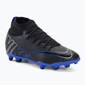 Kinder Fußballschuhe Nike JR Mercurial Superfly 9 Club FG/MG schwarz/chrom/hyper real