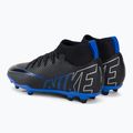 Kinder Fußballschuhe Nike JR Mercurial Superfly 9 Club FG/MG schwarz/chrom/hyper real 3