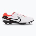 Nike Tiempo Legend 10 Pro FG weiß/schwarz/karmesinrot Fußballschuhe 2